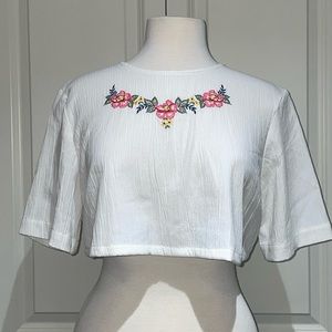 Vintage Cropped Blouse